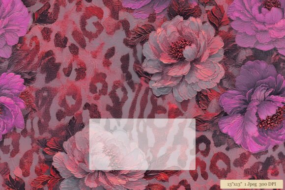 Download Floral Leopard Pink Purple Pattern - Premium Resources
