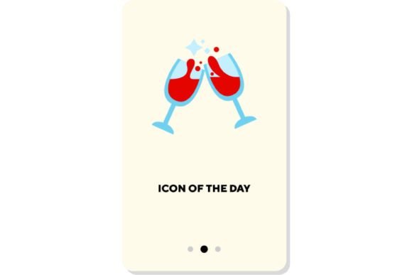Download Cold Drinks Flat Icon. Red Liquid, Toast - Premium Resources