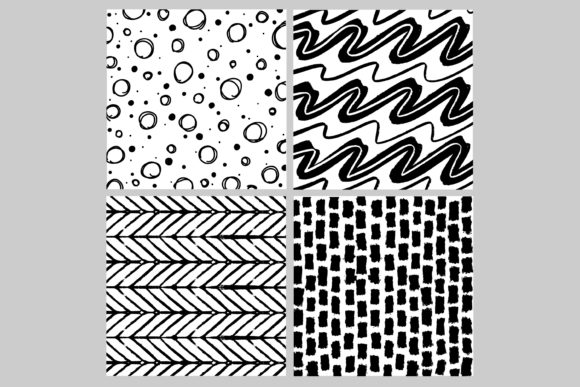 Download Black and White Doodle Background - Doodle Collection